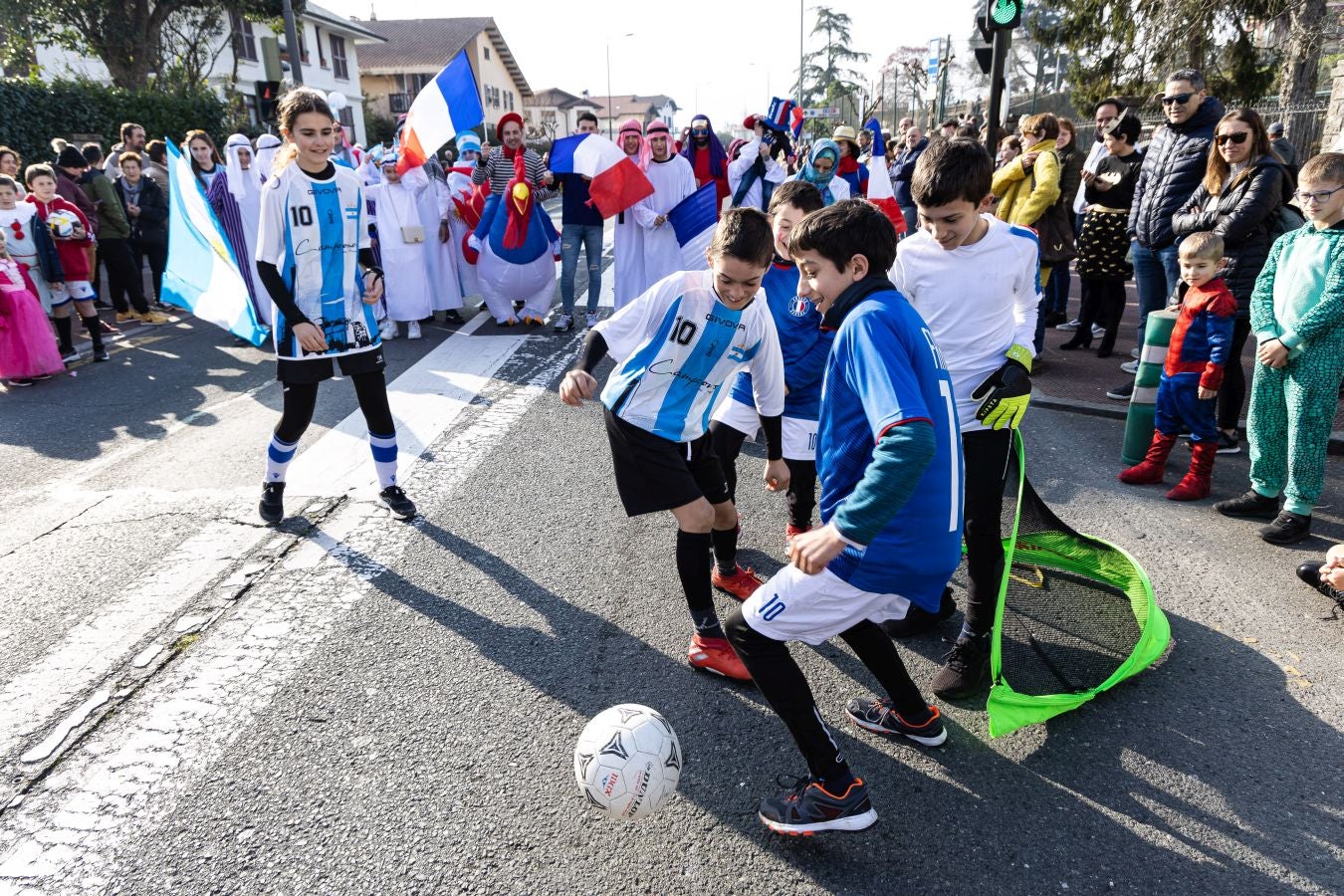 El humor reina en Hondarribia
