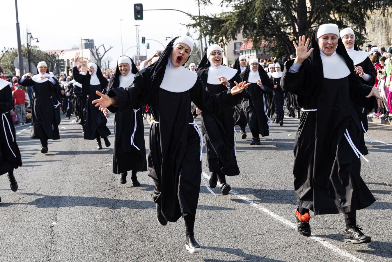 El humor reina en Hondarribia