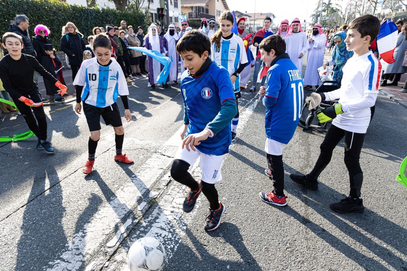 El humor reina en Hondarribia