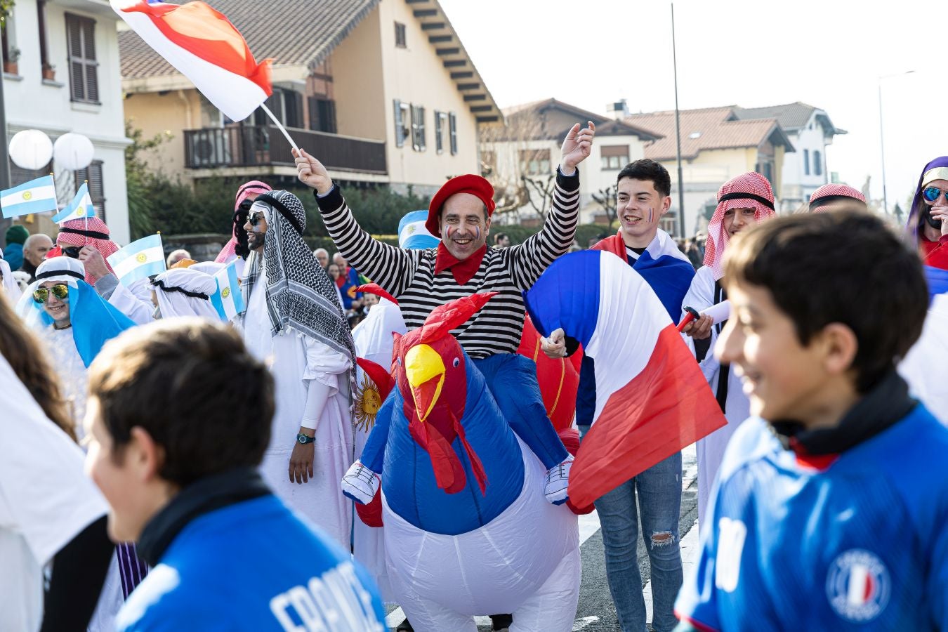 El humor reina en Hondarribia
