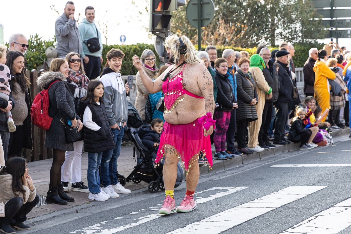 El humor reina en Hondarribia