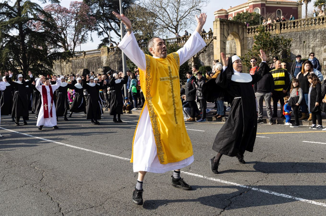 El humor reina en Hondarribia