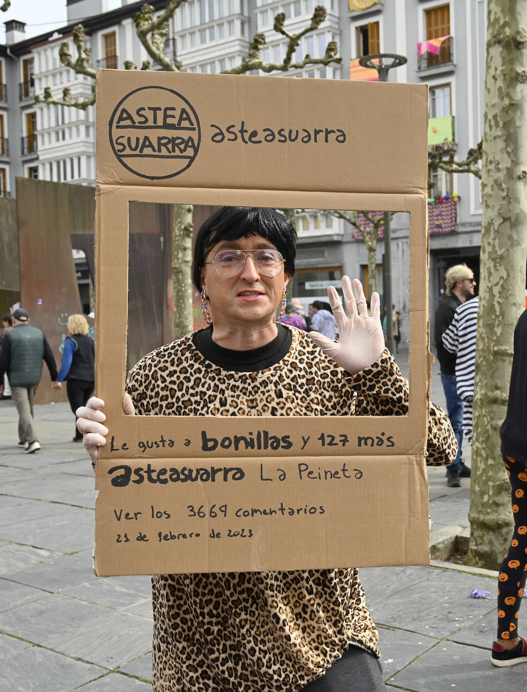 Asteartita pone el broche final a los carnavales de Tolosa