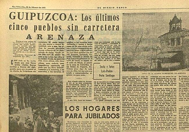 Página publicada en DV el 23 de febrero de 1973.