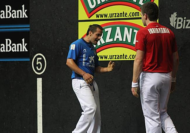 Bengoetxea VI fue superior a Irribarria en la final del Manomanista del 2017.