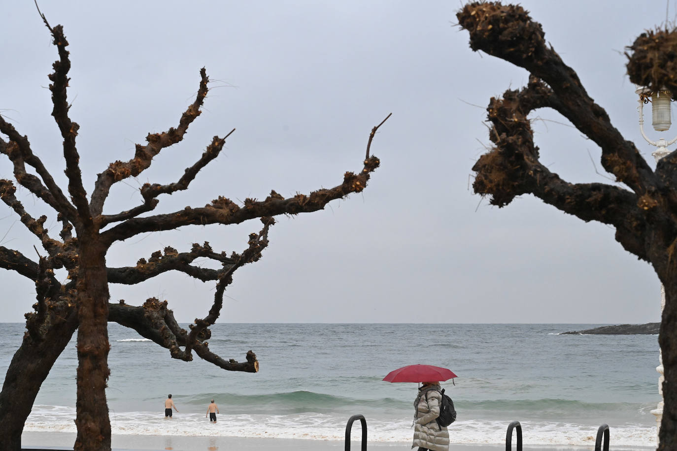 La lluvia no quiere dejar escapar febrero