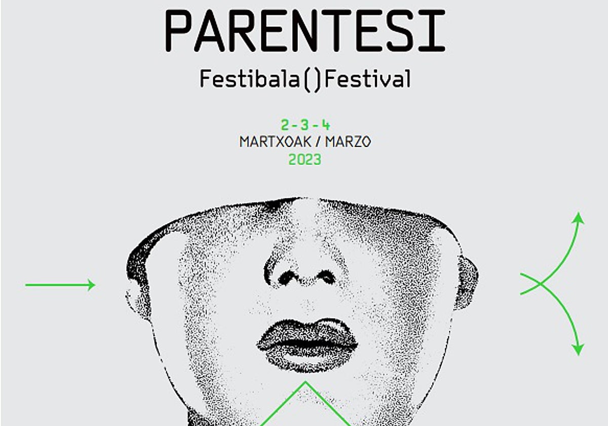 Parentesi Festibaleko kartel iragarlea.
