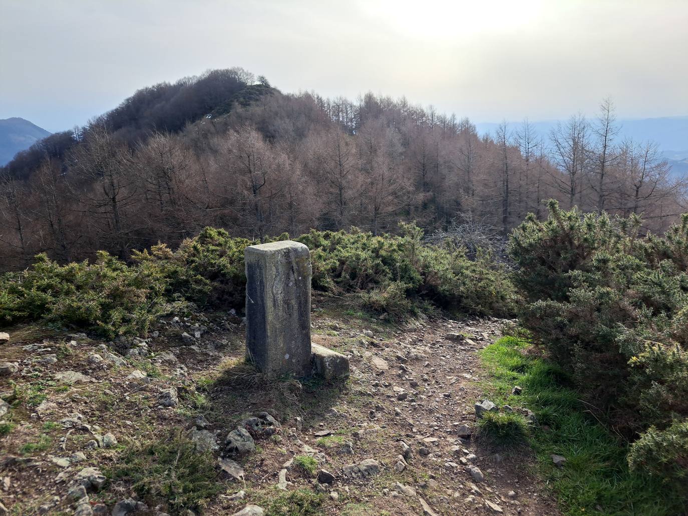 Cima con grandes panorámicas