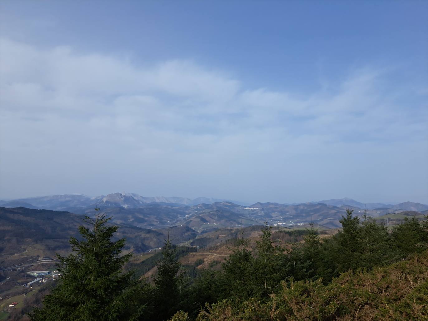 Cima con grandes panorámicas