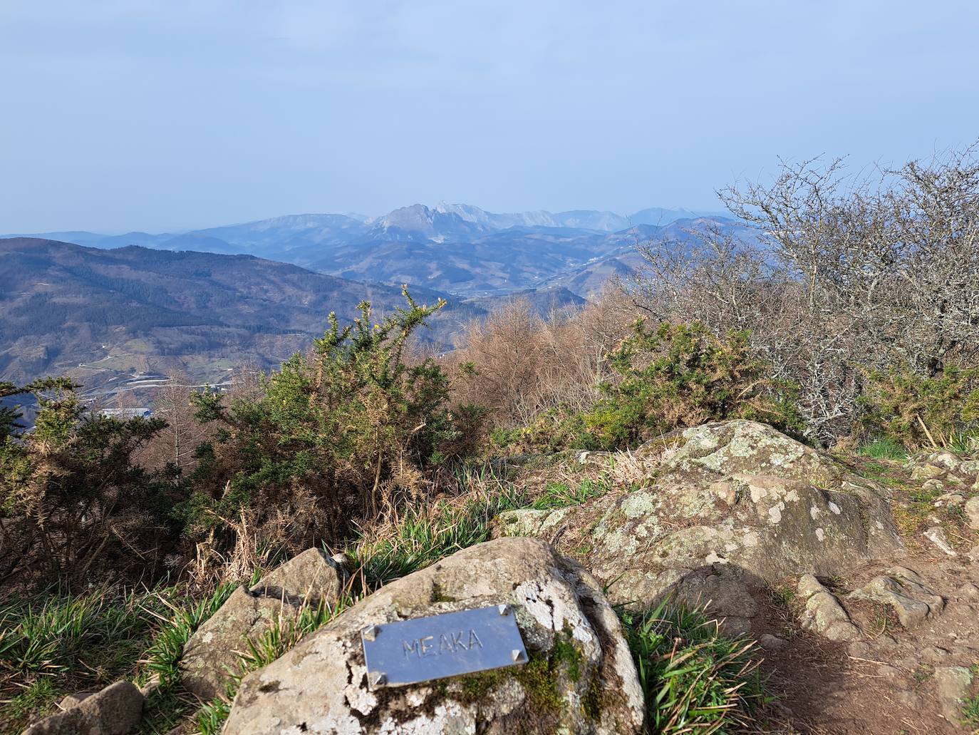 Cima con grandes panorámicas