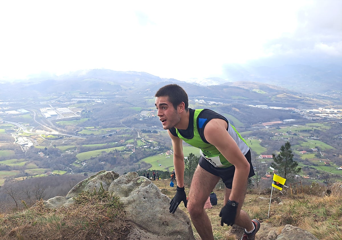 Lasterketan parte hartu duen lasterkari bat Allerrura iritsi baino lehen.