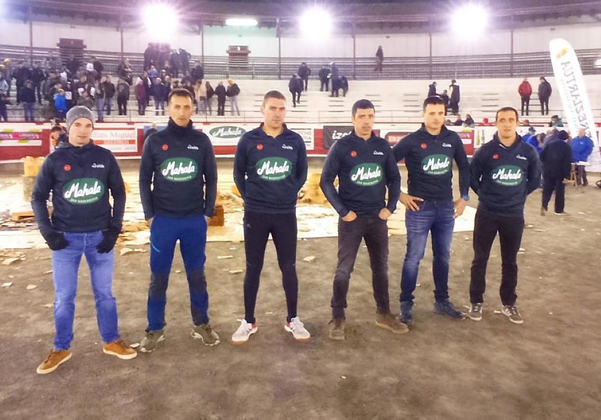 Sei finalistak otsailaren 11n jokatutako kanporaketan.