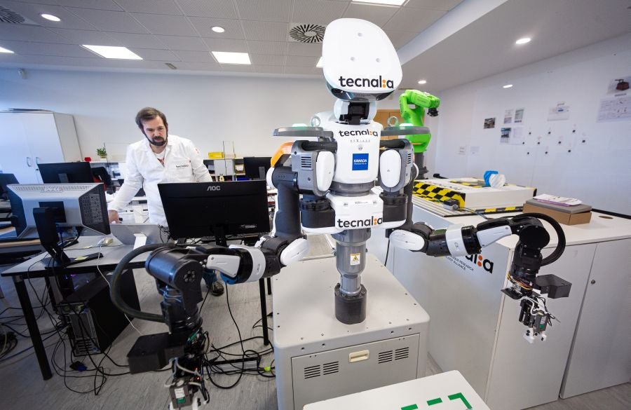 La carrera de la robótica en Gipuzkoa