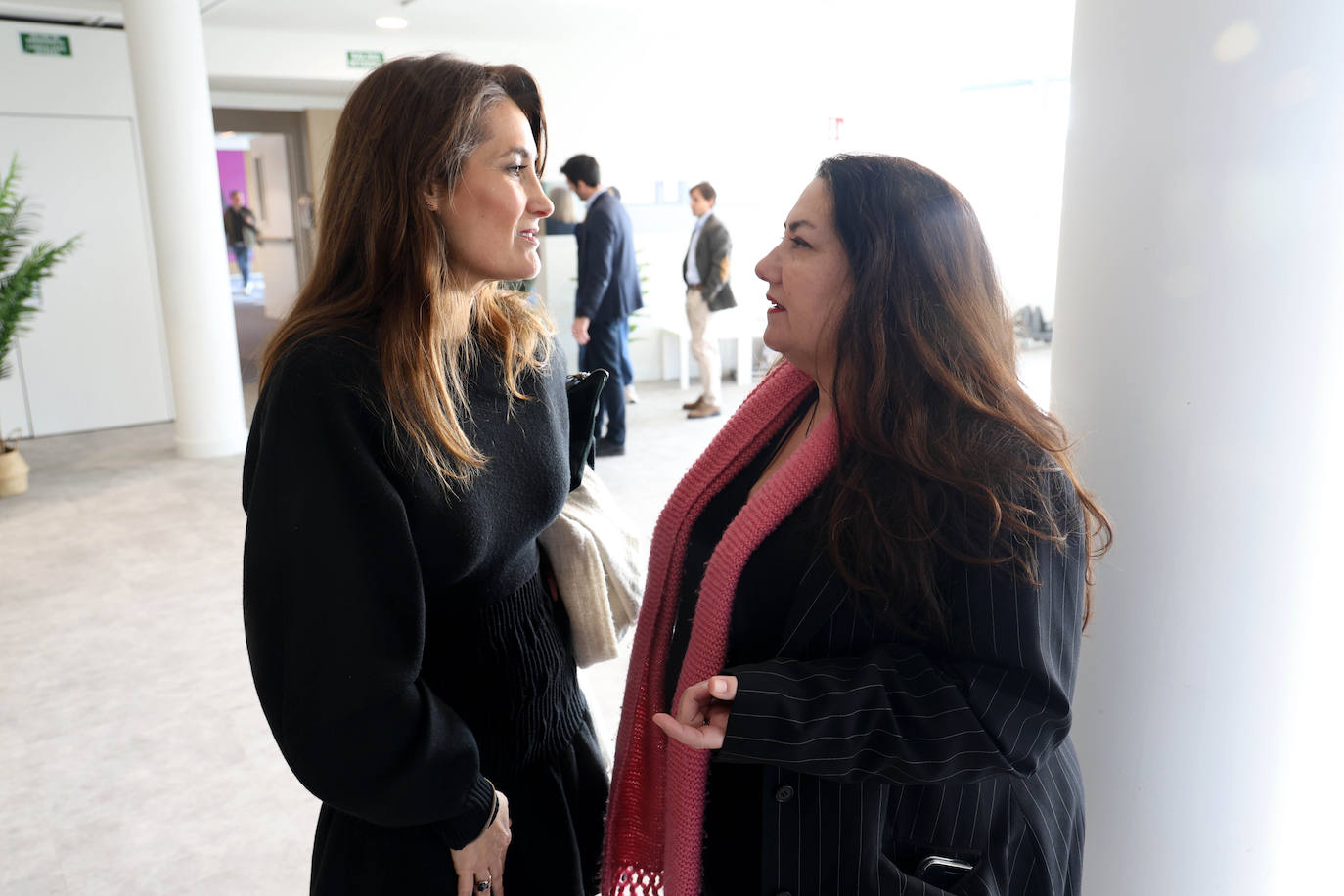 Eider Ayuso y Ane Vadillo.