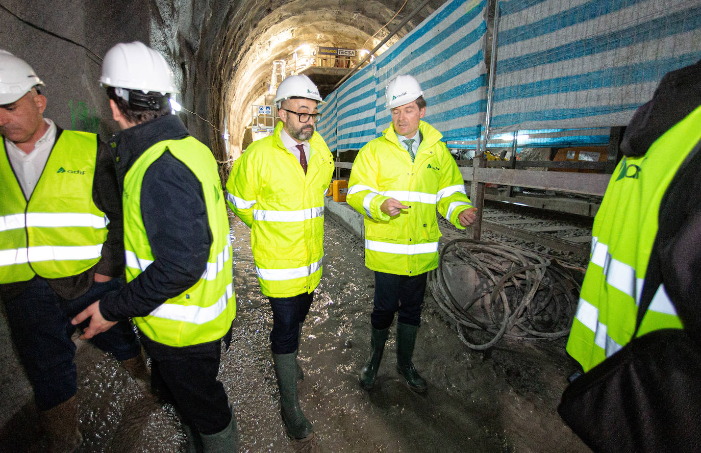 Así van las obras del TAV en Gaintxurizketa