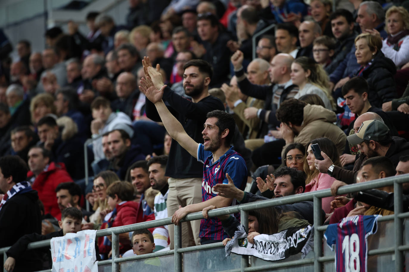 Las mejores imágenes del Eibar-Burgos