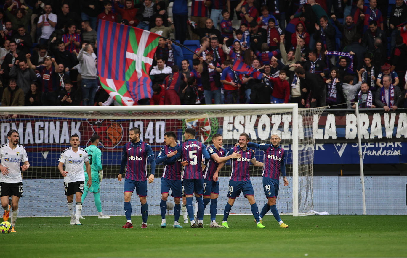 Las mejores imágenes del Eibar-Burgos