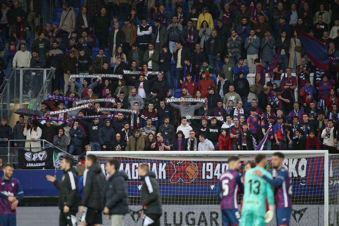 Las mejores imágenes del Eibar-Burgos
