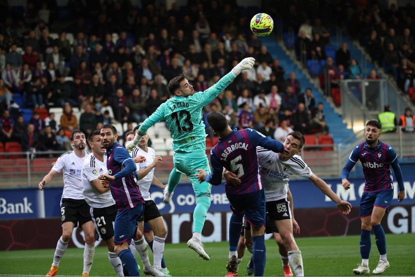 Las mejores imágenes del Eibar-Burgos