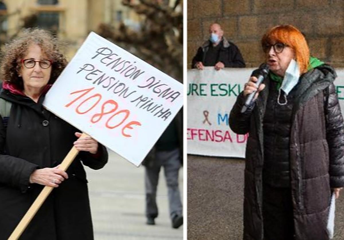 Maritxu Serrano y Shole Agirre.