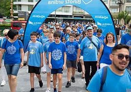 Marcha de Gautena, en una edición anterior.