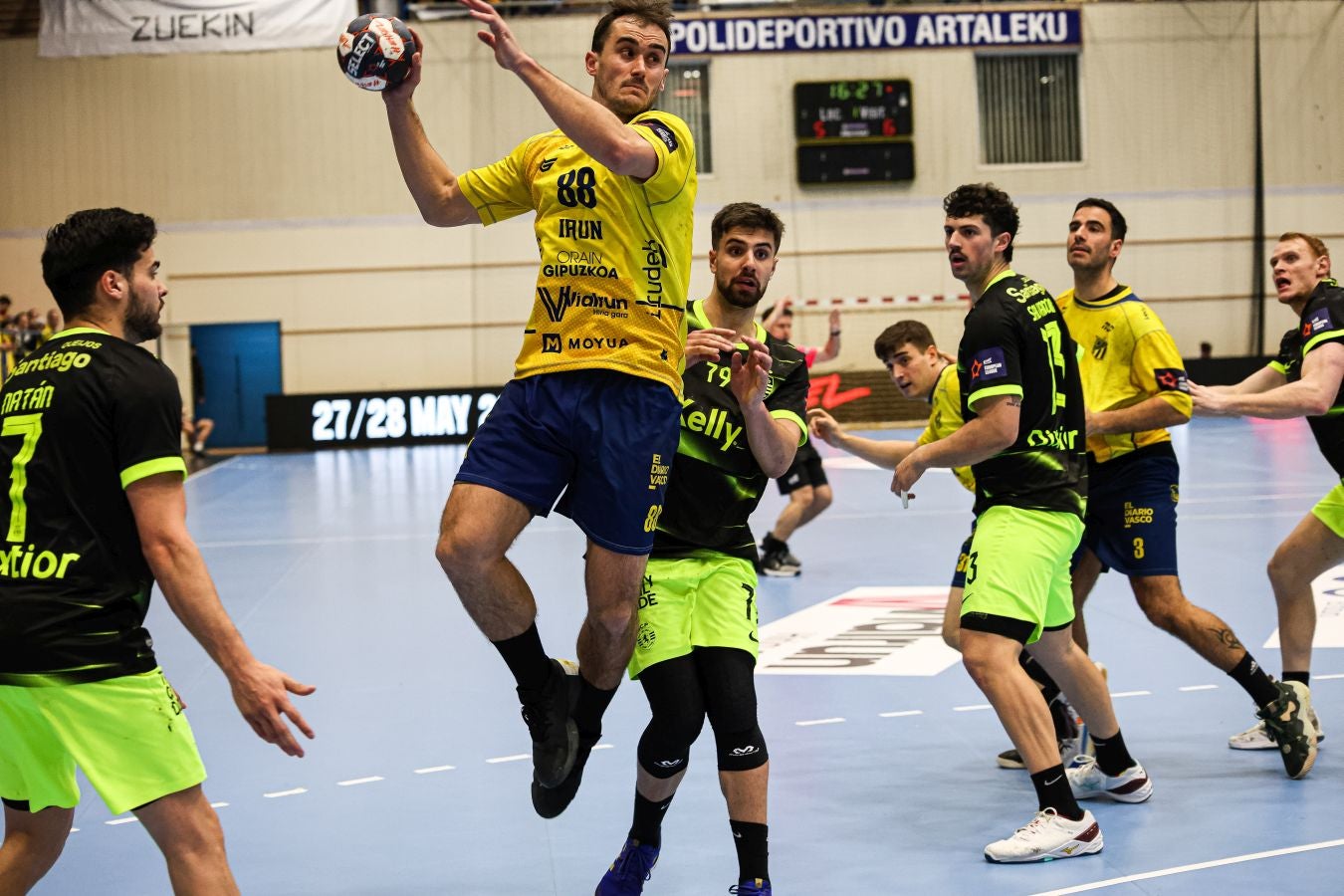 El Bidasoa Irun se impone al Sporting de Portugal