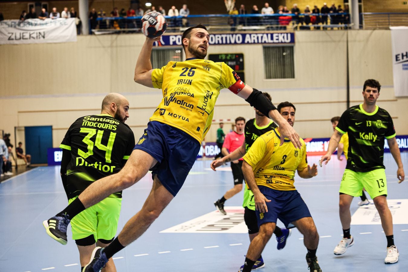 El Bidasoa Irun se impone al Sporting de Portugal