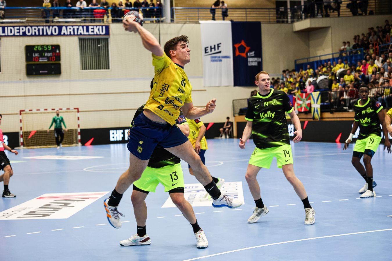 El Bidasoa Irun se impone al Sporting de Portugal