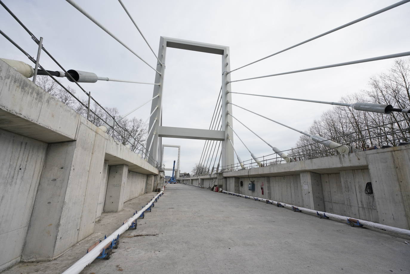 Transportes concluirá en un año el tramo de la Y vasca entre Hernani y Astigarraga