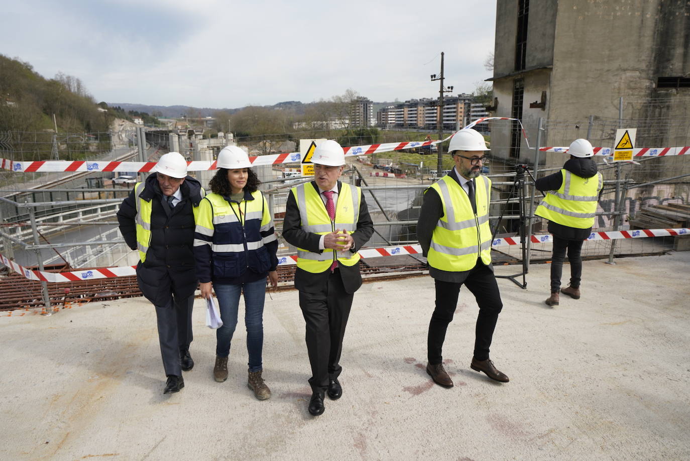 Transportes concluirá en un año el tramo de la Y vasca entre Hernani y Astigarraga