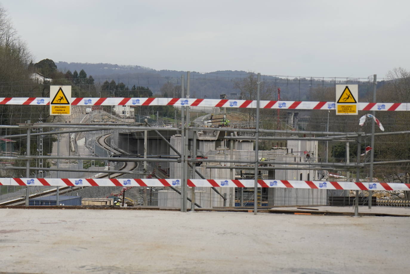 Transportes concluirá en un año el tramo de la Y vasca entre Hernani y Astigarraga