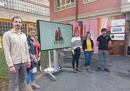 Presentación de la nueva iniciativa en Hernani.