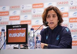 Natalia Arroyo dice que ante el Levante «tenemos que clavar el puñal cuando podamos»