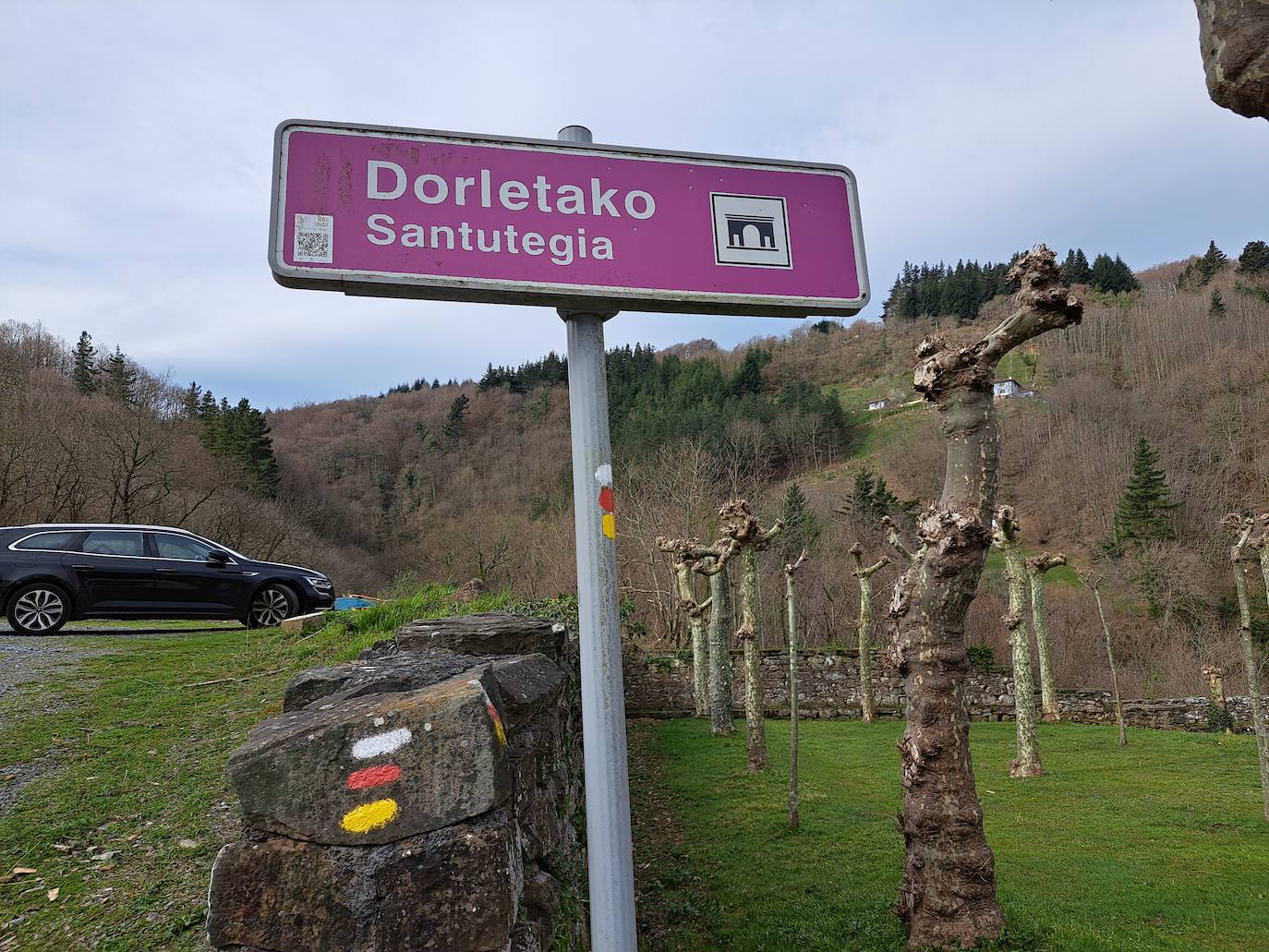 Aitzorrotz, una mole sobre el Alto Deba