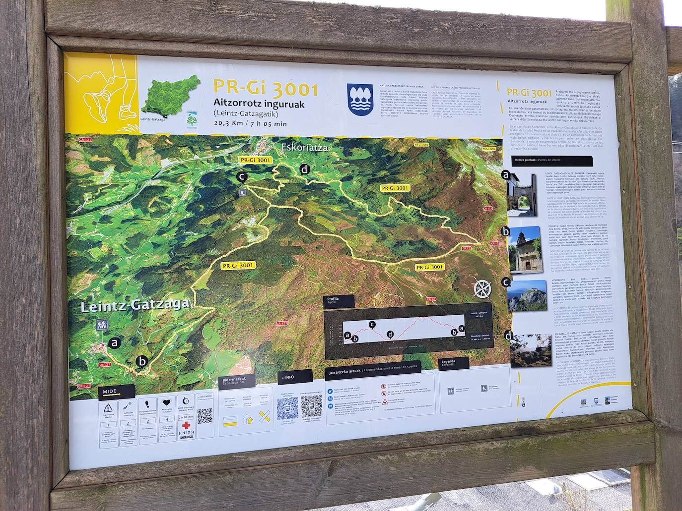 Aitzorrotz, una mole sobre el Alto Deba