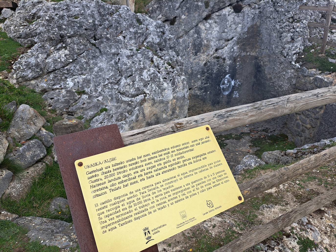 Aitzorrotz, una mole sobre el Alto Deba