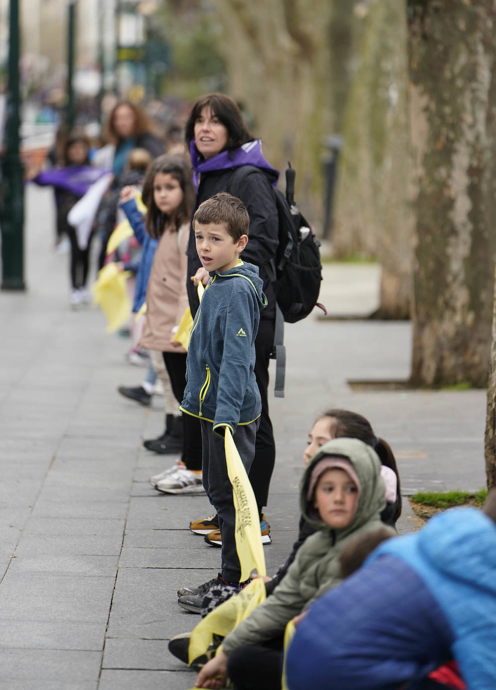 Errenteria eta Donostia batu ditu giza kateak