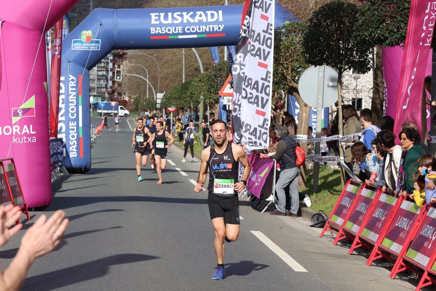 La llegada de la Azkoitia - Azpeitia, en imágenes