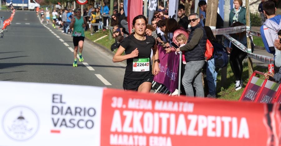 La llegada de la Azkoitia - Azpeitia, en imágenes