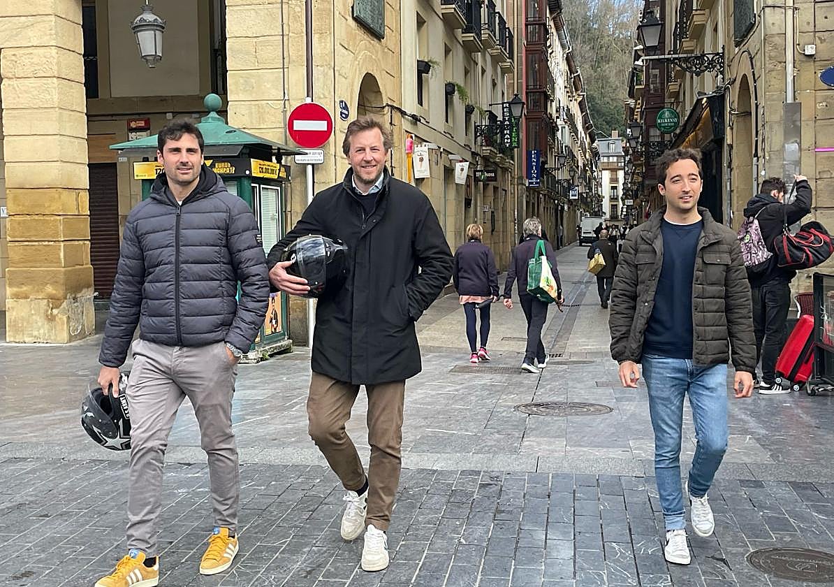 Lezama y Corominas, este domingo.