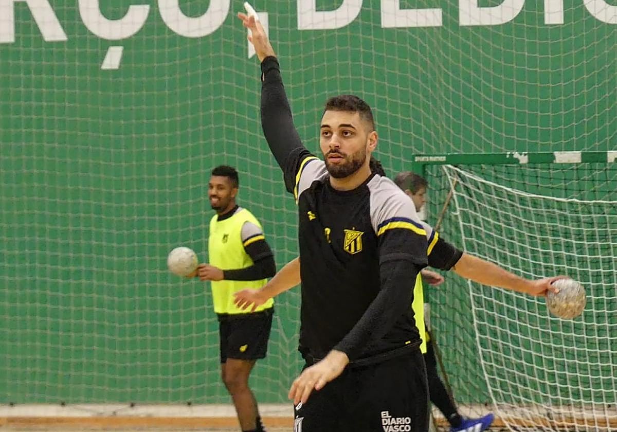 Los irundarras entrenaron este lunes en Portugal.