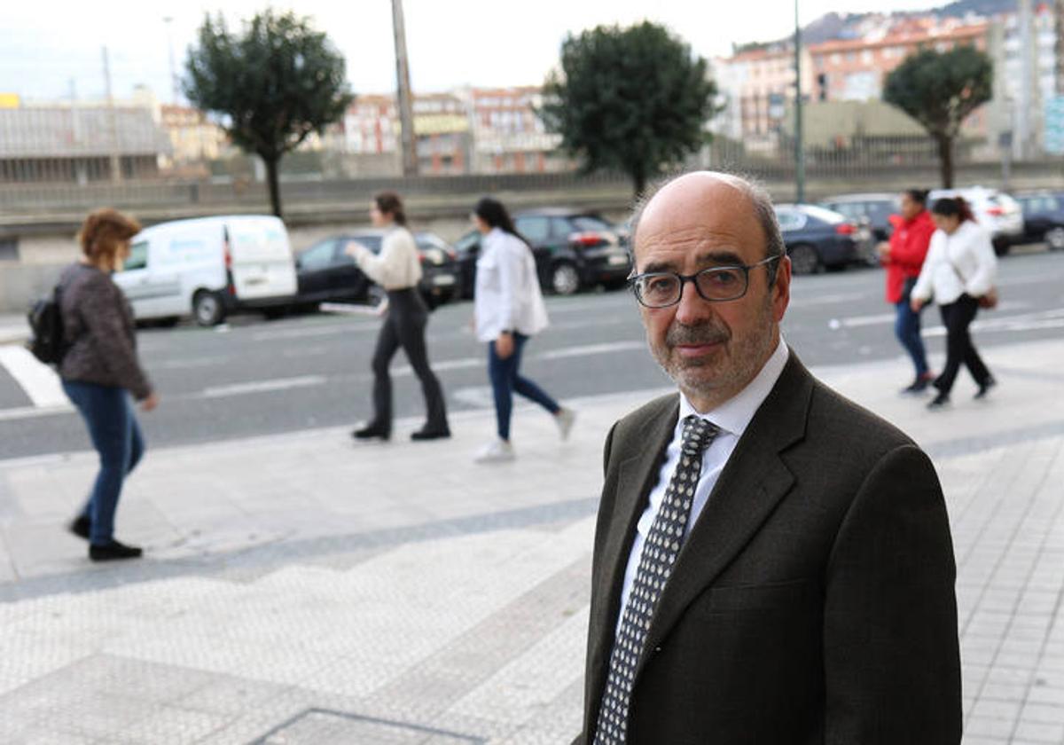 El presidente de la Federación de EPSV de Euskadi, Ignacio Etxebarria.