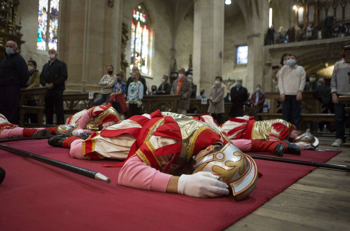 Caída de los romanos en Hondarribia el Domingo de Pascua