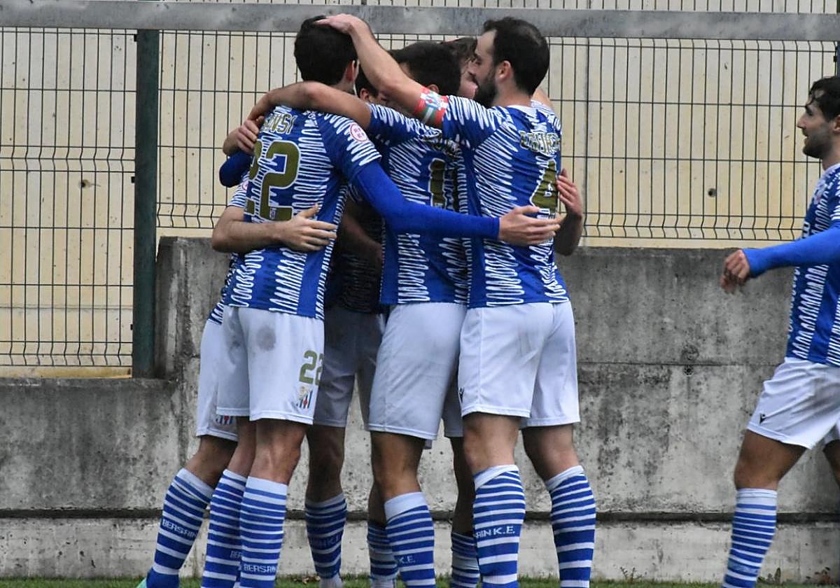 Beasain El Beasain K.E. consiguió los tres puntos y elige creer hasta