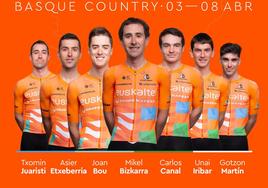 El siete con el que competirá Euskaltel Euskadi en la Itzulia.