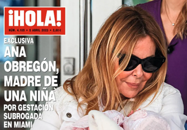 Primeras declaraciones de Ana Obregón tras ser madre por vientre de alquiler: «He vuelto a vivir»