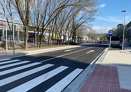 Imagen de la avenida tras las obras realizadas.