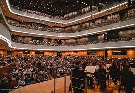 Euskadiko Orkestra llenó el miércoles las 1.800 butacas del imponente Narodowe Forum Muzyki de Wroclaw.