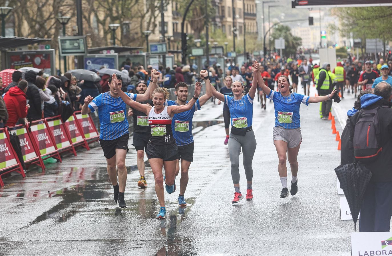 Sigueni y Suárez se llevan el triunfo en la Media Donosti