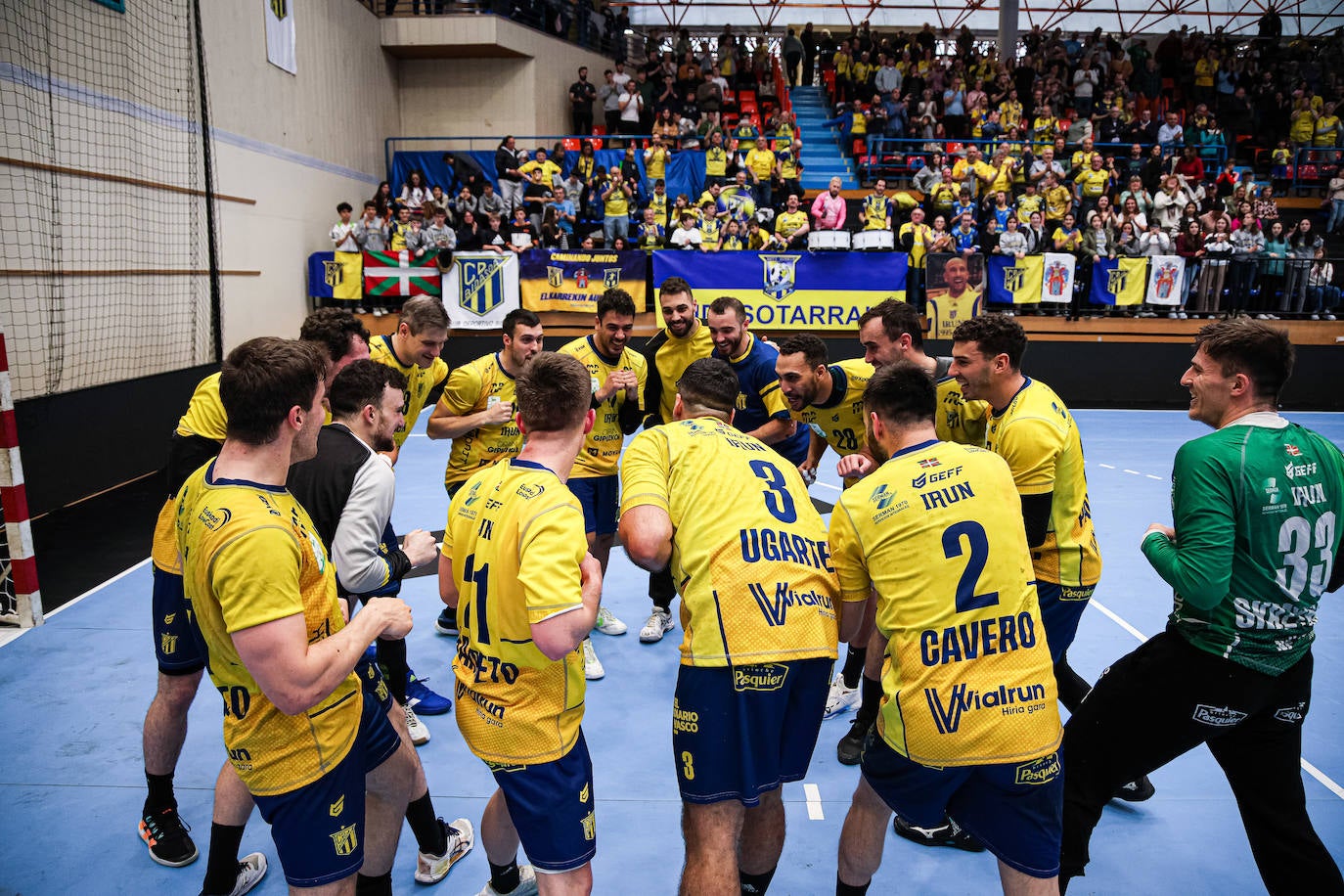 Poderosa victoria del Bidasoa ante el Logroño